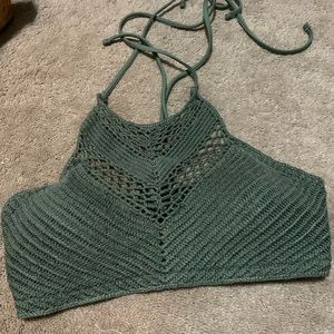 Halter Neck SO. Swim top size L